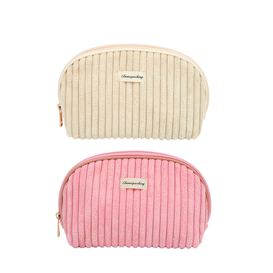 Small Cute Corduroy Makeup Bag