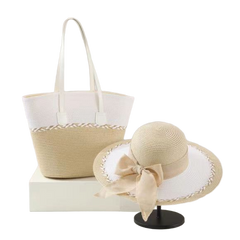 Hand-woven bag hat bag