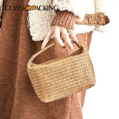 Leisure Woven Hand-held Bag