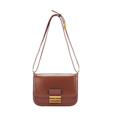 Genuine leather tofu - shaped bag