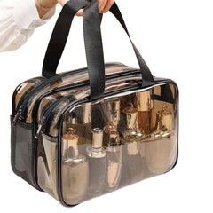PVC Wet & Dry Wash Bag Waterproof Cosmetic Bag