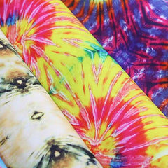 900D Ancient Sauce Color Oxford Tie-Dye Printed Fabric