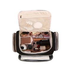 Simple embroidery thread cosmetic bag convenient travel multifunctional toiletries skincare products storage bag