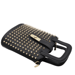 Rivet Leather Handbag