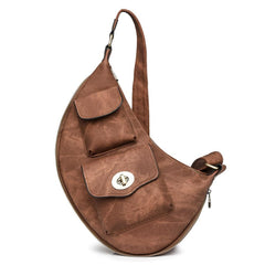 Women's PU Leather Chest Bags