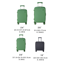 Valise à roulettes multi-tailles 