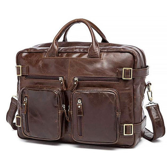 Men's Large-Capacity Hand-Held Briefcase