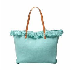 Tassel Canvas Tote Bag