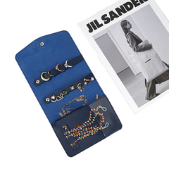 Envelope-style Jewelry roll-up Pouch