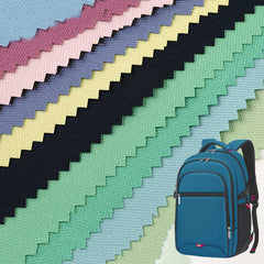 600D Twill Oxford Fabric with PVC and Polyester Weaving