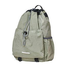 Belted drawstring Backpack