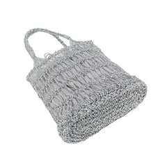 High capacity hollow woven beach bag Tote bag
