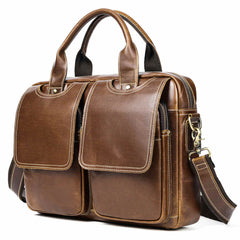 Leather Shoulder Cross Shoulder Men's Bag