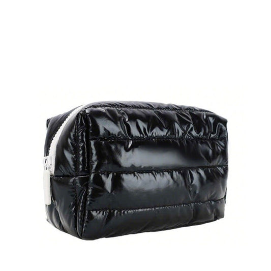 PU patent leather makeup bag