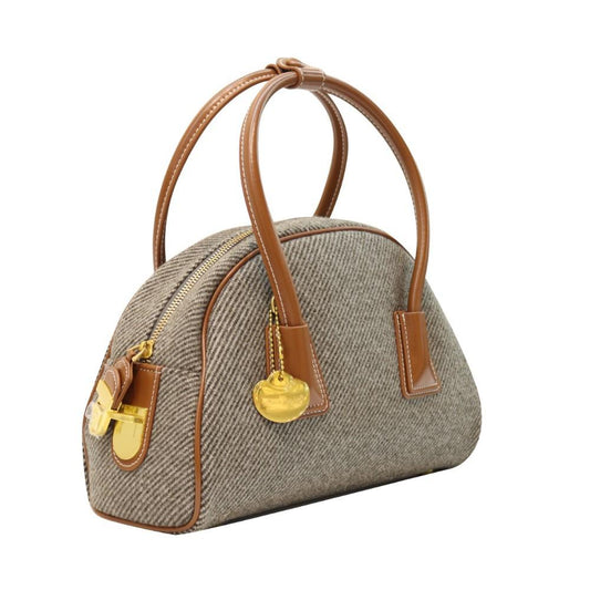 PU denim handbag