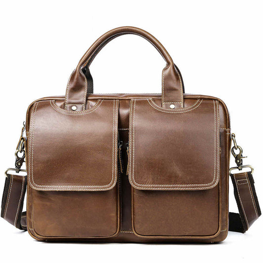 Leather Shoulder Cross Shoulder Men's Bag