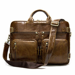 15-Inch Business Laptop Bag Made Of Cowhide