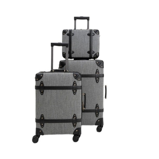 Retro British Style Trolley Case