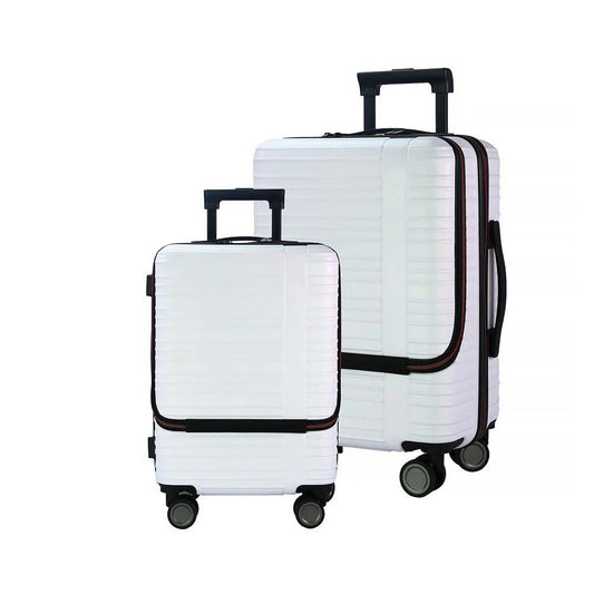 Front Opening Flip-Top Trolley Case