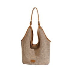 Arafu grass woven crossbody bag