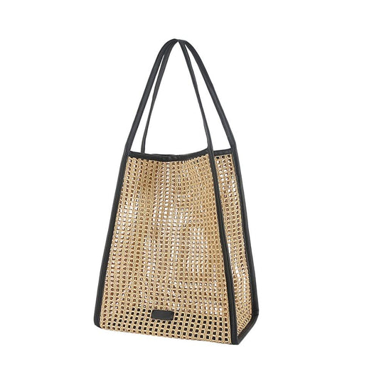 Underarm-woven openwork bag