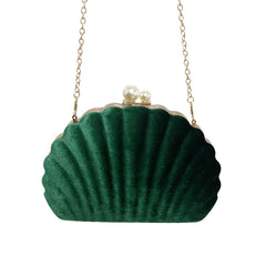 Shell texture handbag