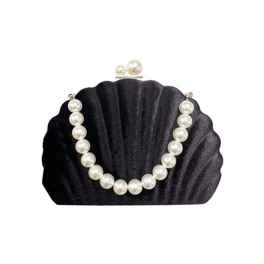 Shell texture handbag