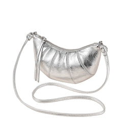 Crossbody cow horn bag