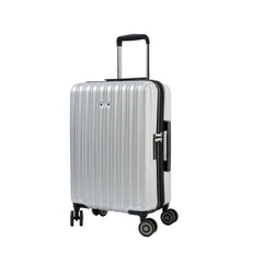 Silver PC luggage