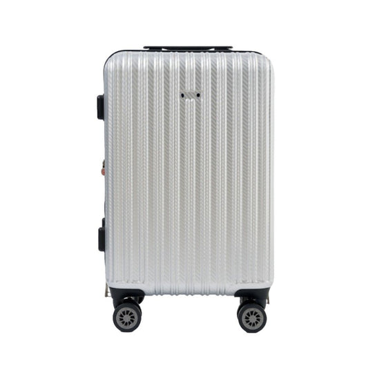 Silver PC luggage